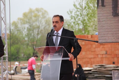 Toki Konutları Temeli Atıldı.