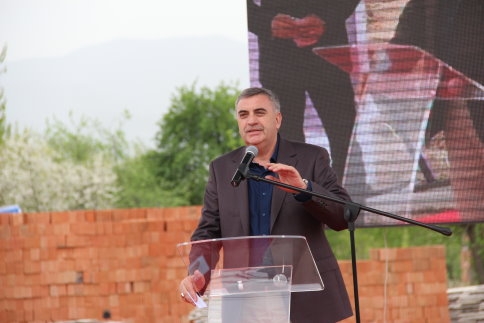 Toki Konutları Temeli Atıldı.