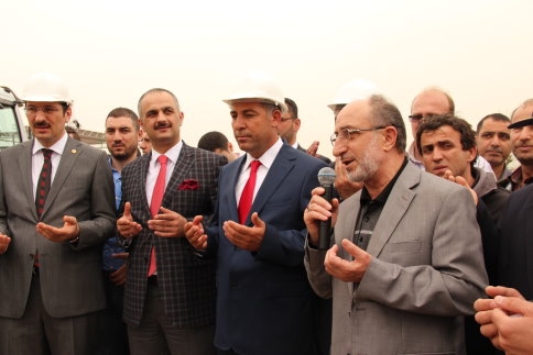 Toki Konutları Temeli Atıldı.