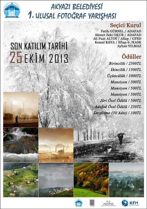 Akyazı Belediyesinden 1.nci Ulusal Fotoğraf Yarışması