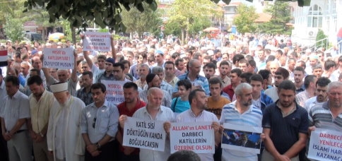 Akyazı Mısır Katliamı İçin Bir Araya Geldi