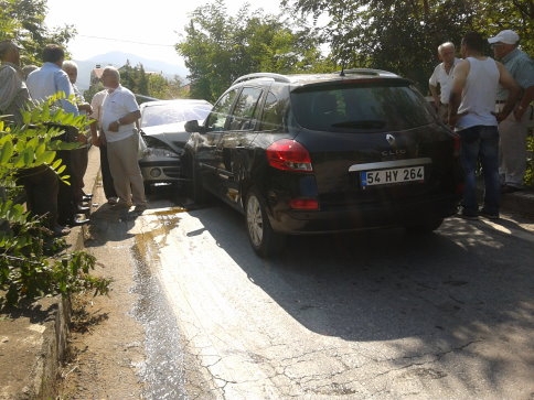 Ters Yöne Girince Kafa Kafaya Çarpıştı