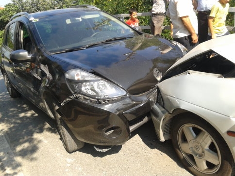 Ters Yöne Girince Kafa Kafaya Çarpıştı