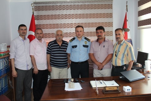 Emniyet Müdürü Ziyaret Edildi