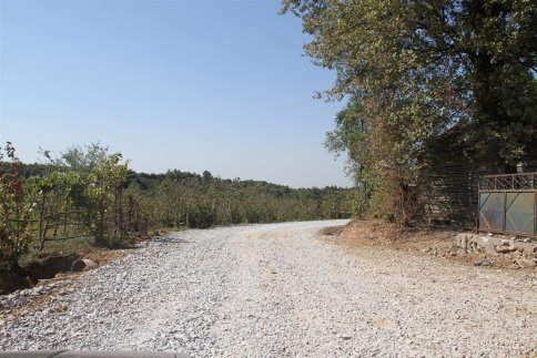 Küçücek’te 1 Km’lik Yol Genişletmesi Tamamlandı