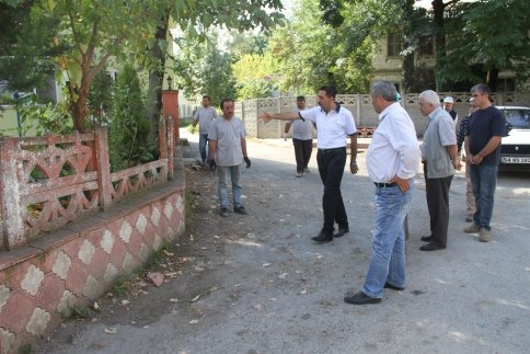 Küçücek Merkezde Çalışmalar Sürüyor