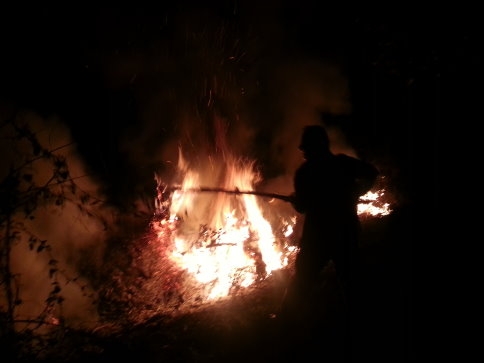 Salihiye’de Yangın