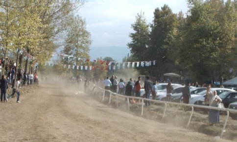 At’ın Seyirciler Arasına Dalış Anı