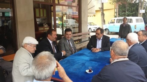 Başkan Yazıcı Ve Kaymakam Bı’dan Dokurcun Ziyareti