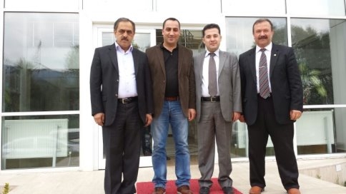 Başkan Yazıcı Ve Kaymakam Bı’dan Dokurcun Ziyareti