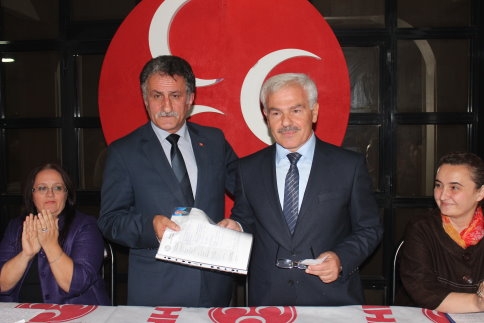 MHP ilk Aday Adayı Bahattin Dertlioğlu Oldu