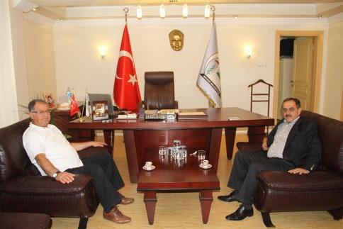 Trt Denetim Daire Başkanı Mehmet Alkaş’tan Başkan Yazıcı’ya Ziyaret
