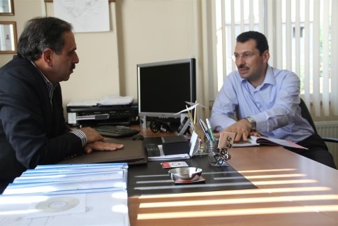 Ali İhsan Yavuz Yaşar Yazıcı’yı Ziyayet Etti