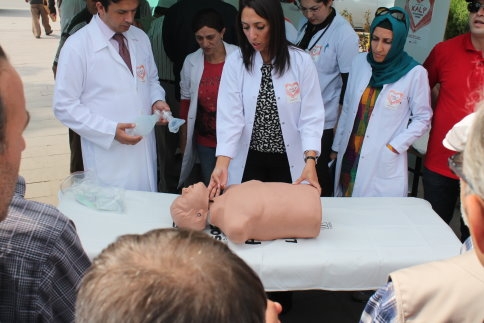 İlçe Sağlıktan Kalp Haftası Etkinliği