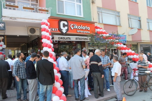 Çikolata İstasyonu Açıldı