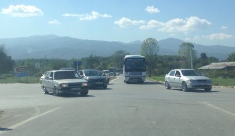 Kavşak’ta Tehlikeli Hareketler! 