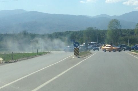 Kavşak’ta Tehlikeli Hareketler! 