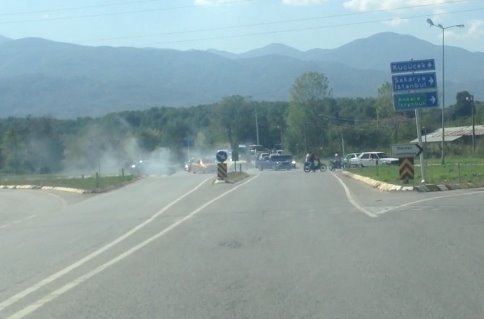 Kavşak’ta Tehlikeli Hareketler! 