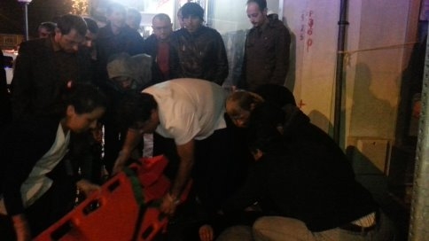 Baraka Camii Önünde Kaza