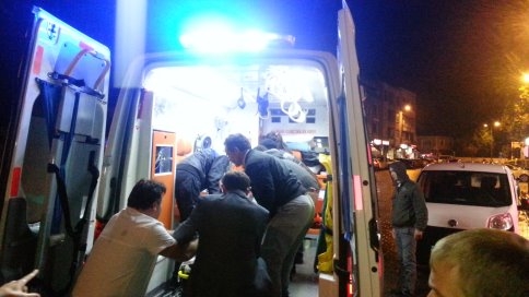 Baraka Camii Önünde Kaza