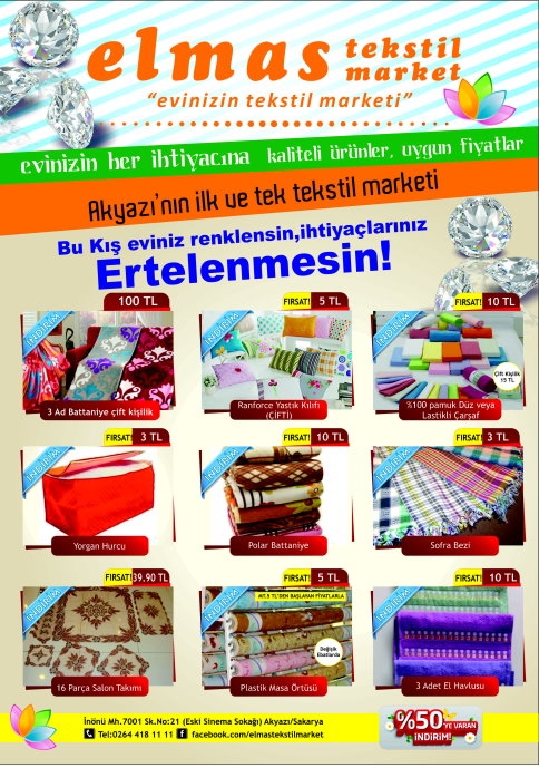 Bu Kış Eviniz Renklensin İhtiyaçlarınız Ertelenmesin