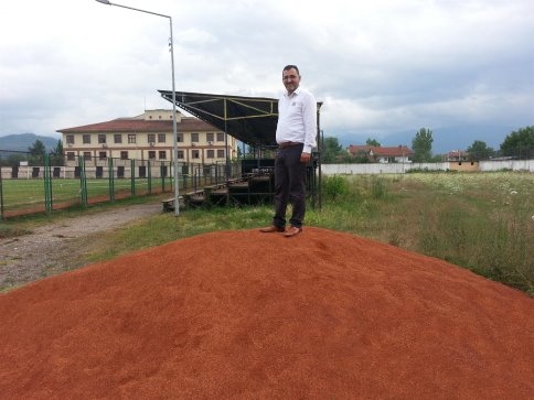 Akyazı Belediyesinden Akyazı Stadında Büyük Değişiklik