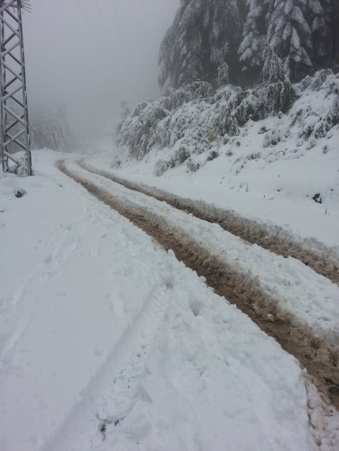 Akyazı Keremali Dağı'na Yılık İlk Karı Yağdı