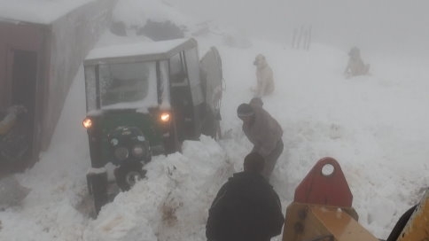 Yaylada Mahsur Kaldılar