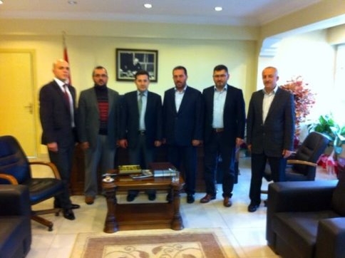 İmam Hatip Mezunlarından Kaymakam’a Ziyaret