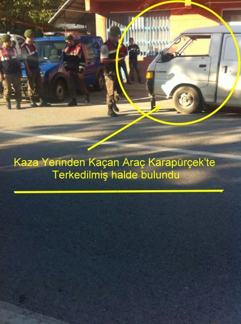 Altındere Yolunda Kaza 1 Kişi Hayatını Kaybetti