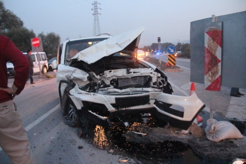 Batakköy Kavşağı Mevkiinde Kaza