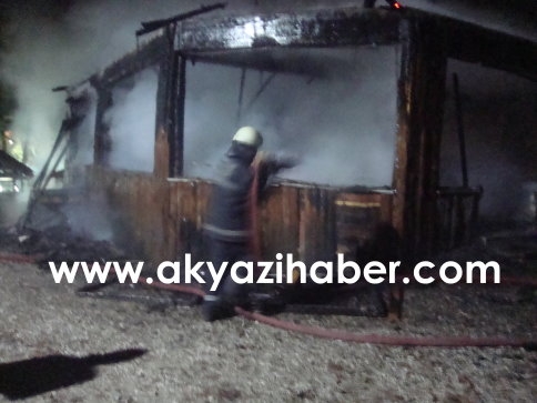 Alabalık Tesisinde Yangın !