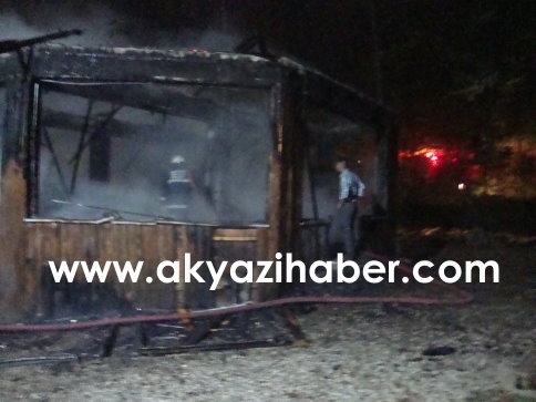 Alabalık Tesisinde Yangın !