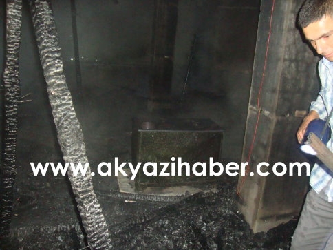 Alabalık Tesisinde Yangın !