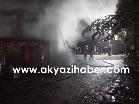 Alabalık Tesisinde Yangın !