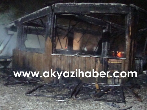 Alabalık Tesisinde Yangın !