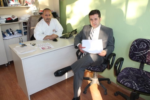 Kaymakam Bı Karatecileri Ziyaret Etti