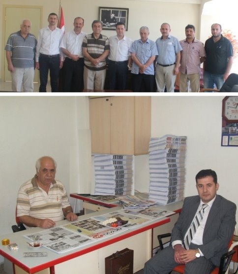 Halkın Sesi Gazetesine Ziyaret