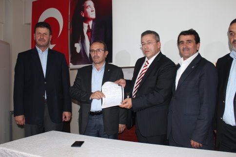 Ali Ateş Başvurusunu Yaptı