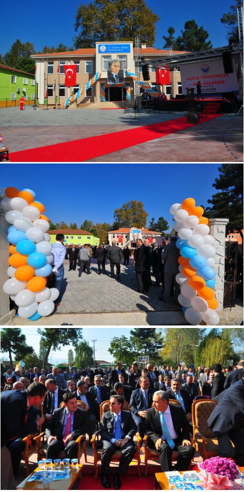 Dr. Enver Ören Orta Okulu Törenle Açıldı