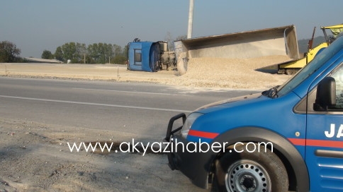 Kuzuluk Yolunda Kaza İki Yaralı