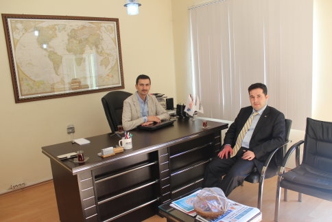 Kaymakam Bı Akyazı Haber’i Ziyaret Etti