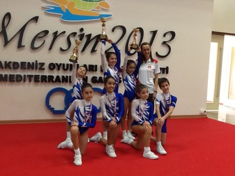 Sakarya  Cimnastik spor kulübü aerobik Cimnastikçilerinin büyük başarısı