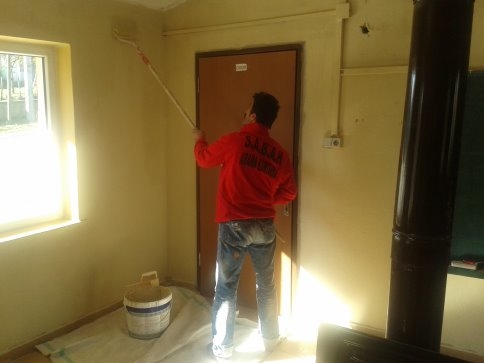 S.A.B.A.H. Derneği Okul Boyadı