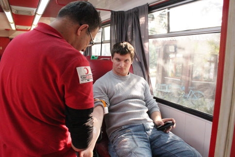 Akyazı’da Kan bağışı