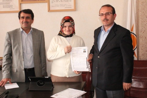 Hümeyra Saygıdeğer Başvurusunu Yaptı