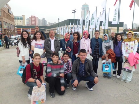 Akyazı Anadolu Öğretmen Lisesi Tüyap Fuarındaydı