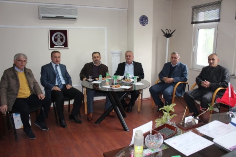 İlçe Emniyet Müdürü Oda Başkanlarını Ziyaret Etti
