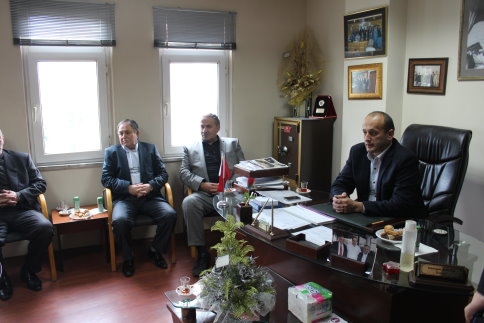 İlçe Emniyet Müdürü Oda Başkanlarını Ziyaret Etti