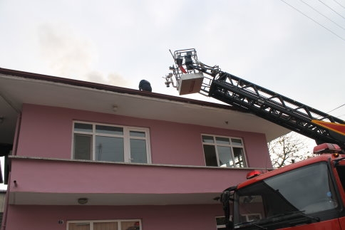 Baca Yangını Korkuya Neden Oldu